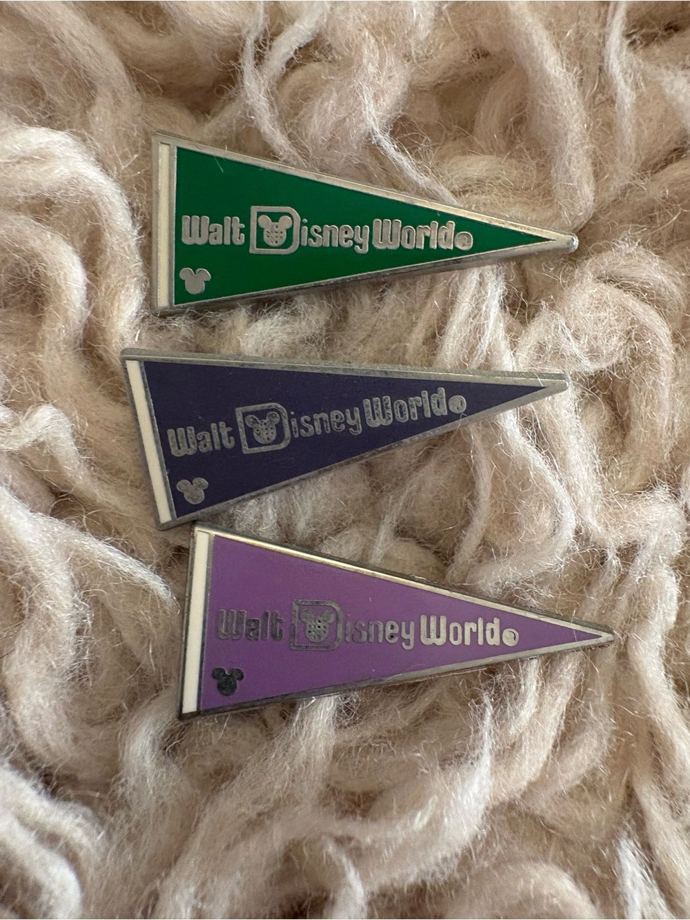 Disney Pin Trading-Walt Disney World Pennant’s